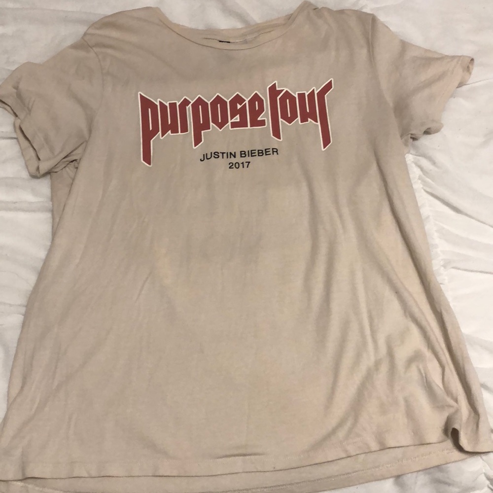 Justin Bieber purpose tour shirt!!